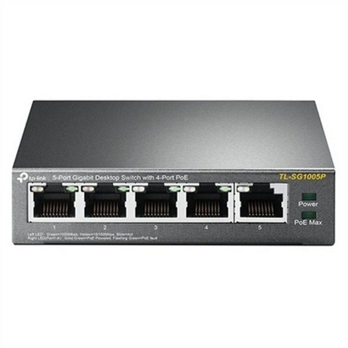 TP-LINK TL-SG1005P v1 Unmanaged L2 PoE Switch με 5 Θύρες Ethernet