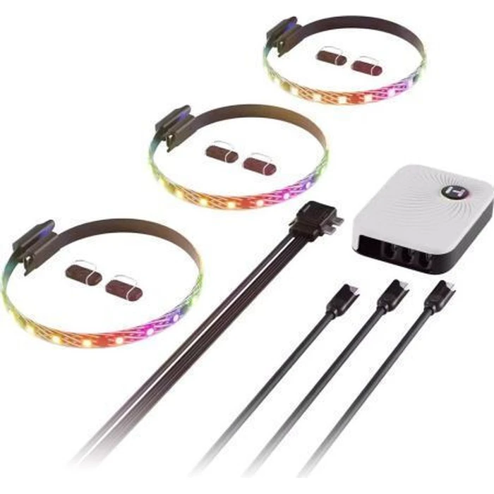 HYTE LS10 LED Light Strip 0.33m 3-Pack with Nexus Portal NP50