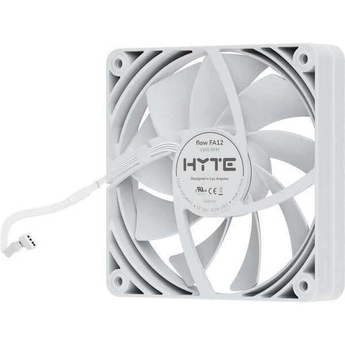 HYTE FA12 120mm Case Fans (4-pack) - White