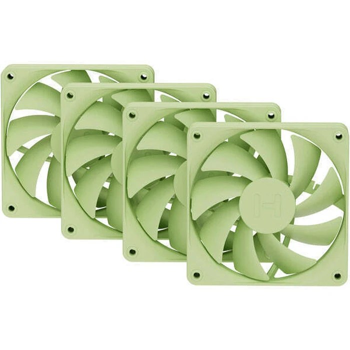 HYTE FA12 120mm Case Fan 4-pack Light Green (Matcha)