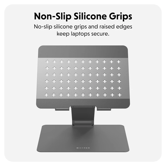 Silver Laptop Stand S5634346