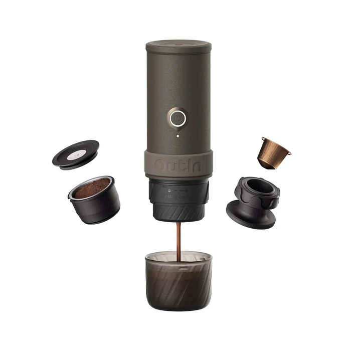 OutIn Mino - Space Grey - Portable Electric Espresso Machine