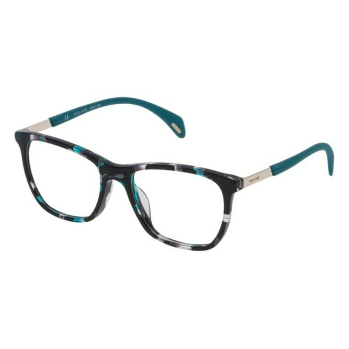 Police Women's Acetate Eyeglass Frame Brown Tortoise VPL630 0AE8