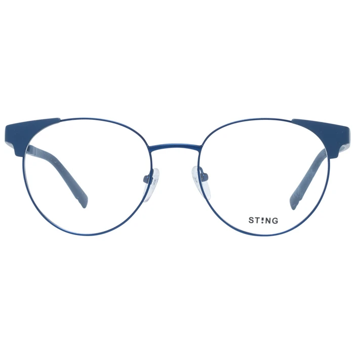Unisex Σκελετός Γυαλιών Sting VST233 52/18/140 - Στρογγυλό Μεταλλικό Μπλε