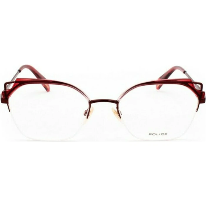 Police VPLA040 8E6 Cat Eye Sunglasses - Red 52/18/140