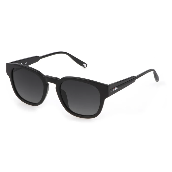 FILA Unisex Γυαλιά Ηλίου Μαύρο Κοκκάλινο (Acetate) Σκελετό με Μαύρο/Γκρί Gradient Πολωμένο Φακό SFI310V51703P
