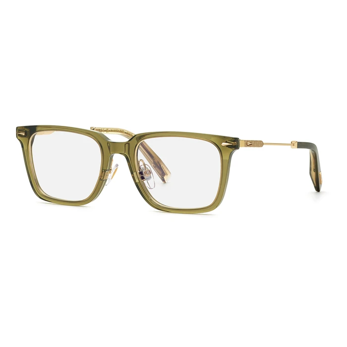 Chopard Men's Acetate Eyeglasses Frame VCH346-5209HF - Green - 52/21/145 mm