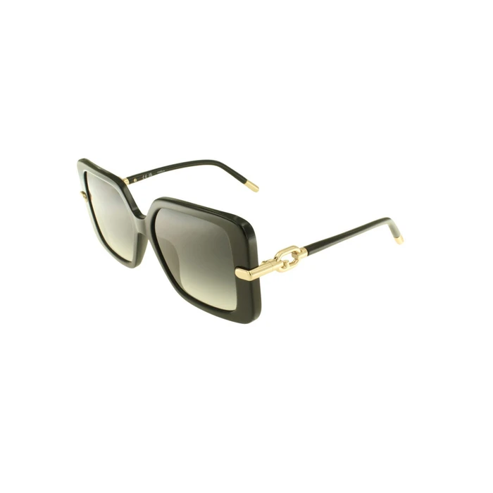 Furla 0700 Women's Sunglasses - Black Frame, Black Lens, 54/16/140