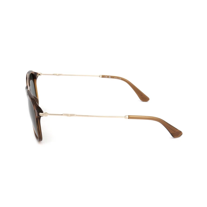 Police Unisex Sunglasses SPLL76-53D67P — Brown Frame / Green Gradient Polarized Lenses 53/19/145