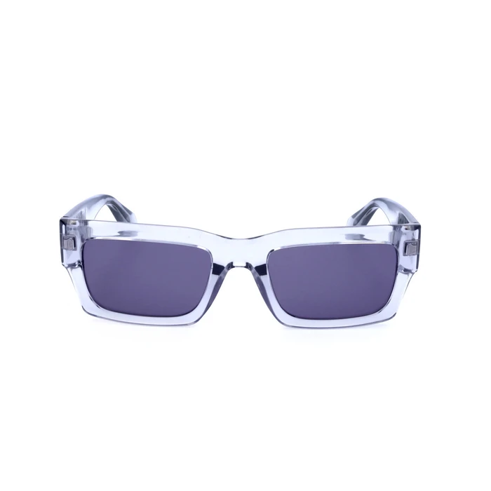 Just Cavalli Unisex Γυαλιά Ηλίου Διάφανος Κοκκάλινος Σκελετός με Μπλε Καθρέφτη SJC039 06A7