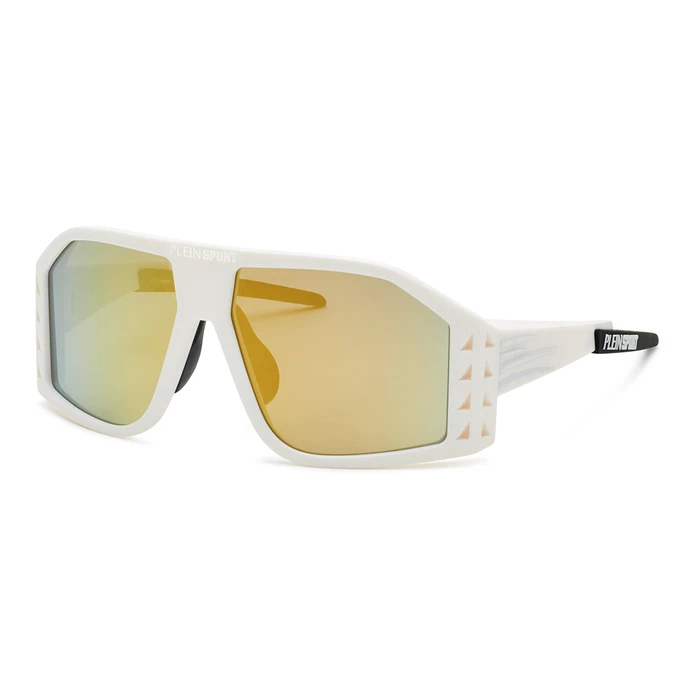 Philipp Plein Men's Sunglasses White Frame SSP002-616VCG
