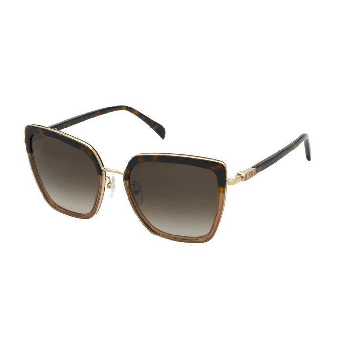 Tous Women's Sunglasses STOC19-560743 – Metal Frame, Brown Gradient Lenses (56/16/140 mm)