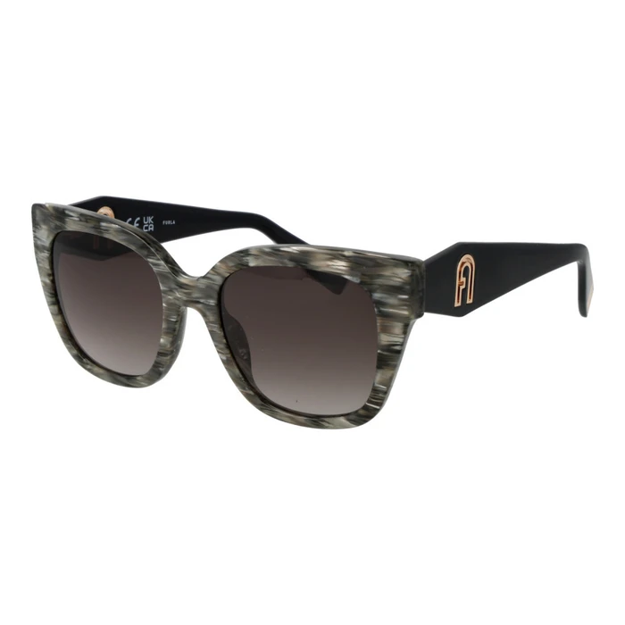 Γυναικεία/Unisex Γυαλιά Ηλίου Furla SFU812 06BZ Γκρι Κοκκάλινο Σκελετό 53/20/140