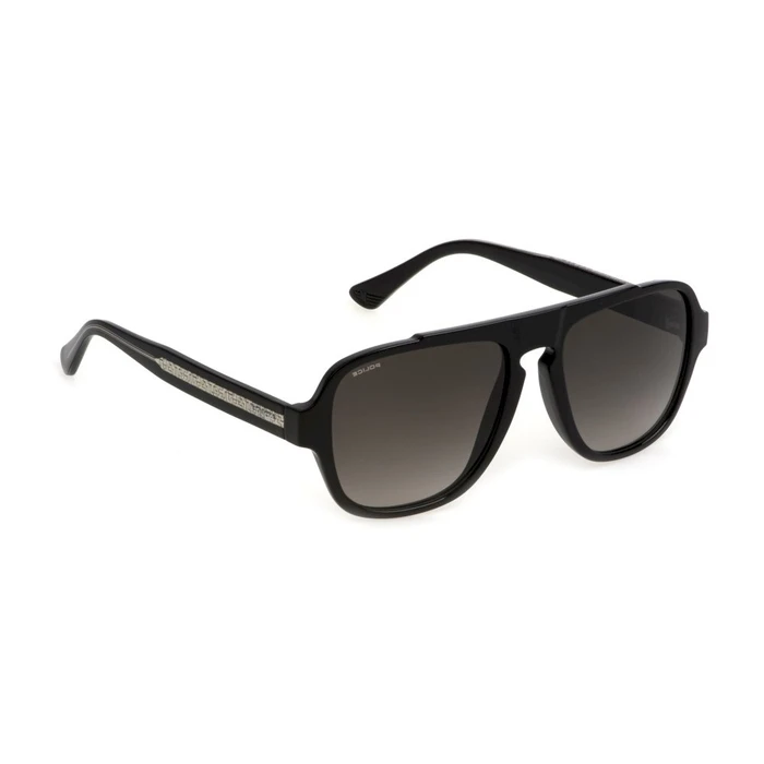 Police Men's Sunglasses SPLP57 0Z42 Black Frame Black Gradient Lens 57/17/145