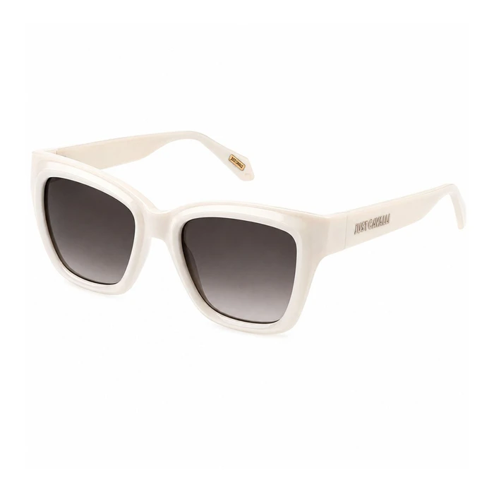 Γυναικεία Γυαλιά Ηλίου Just Cavalli JC148 0CC3 - Μπεζ Σκελετός, Καφέ Φακοί (52/20/140 mm)
