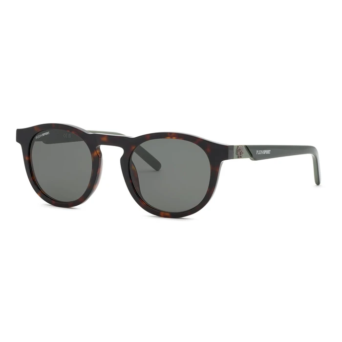 Philipp Plein Men's Sunglasses Philipp Plein SPORT SSP035-520722 — Black Acetate Frame, Black Lens, Size 52/23/145