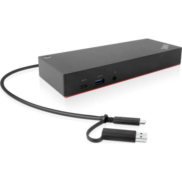 Lenovo Metatropias - Antaptopes ThinkPad Hybrid USB-C Docking Station with HDMI DisplayPort 4K PD Ethernet Black