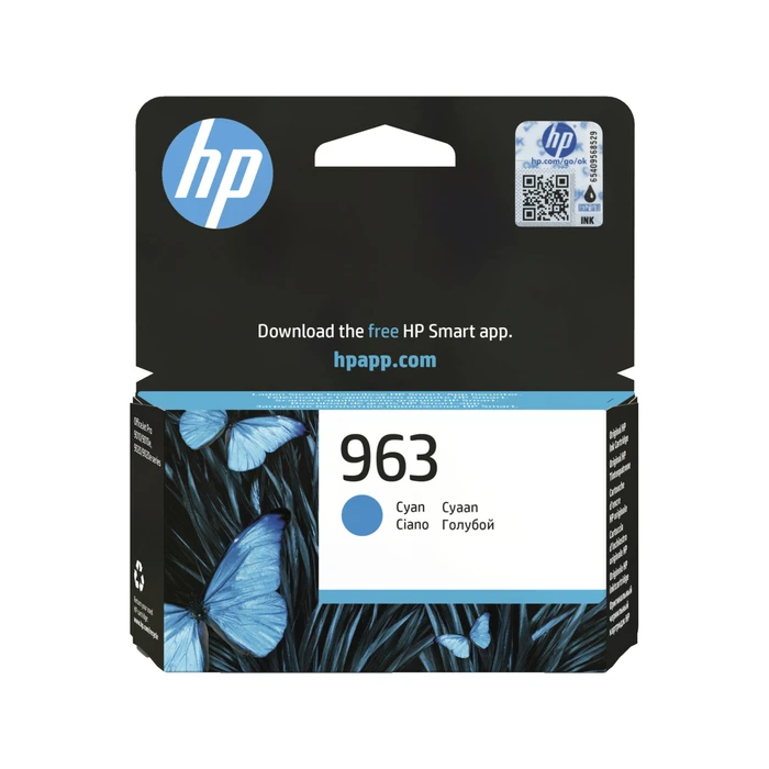 HP Μελάνι Inkjet No.963 Cyan