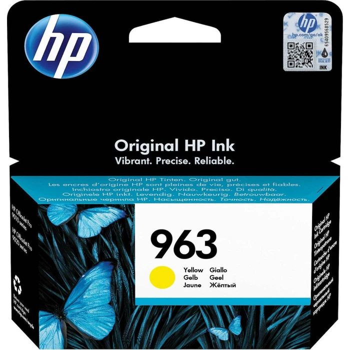 HP Μελάνι Inkjet Κίτρινο 963 3JA25AE