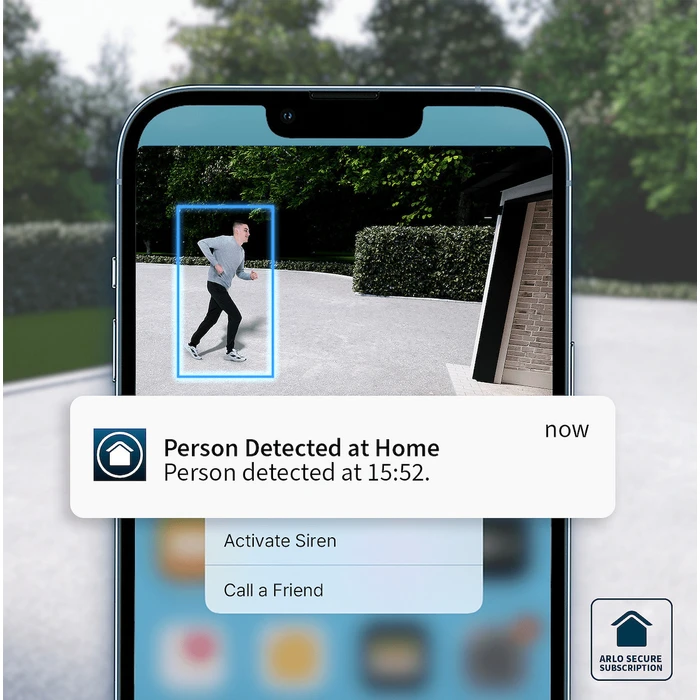 Arlo Ασύρματο Κουδούνι Πόρτας Wi?Fi Essential Video Doorbell 2K & Chime (AVDK4001-100PES) - Λευκό