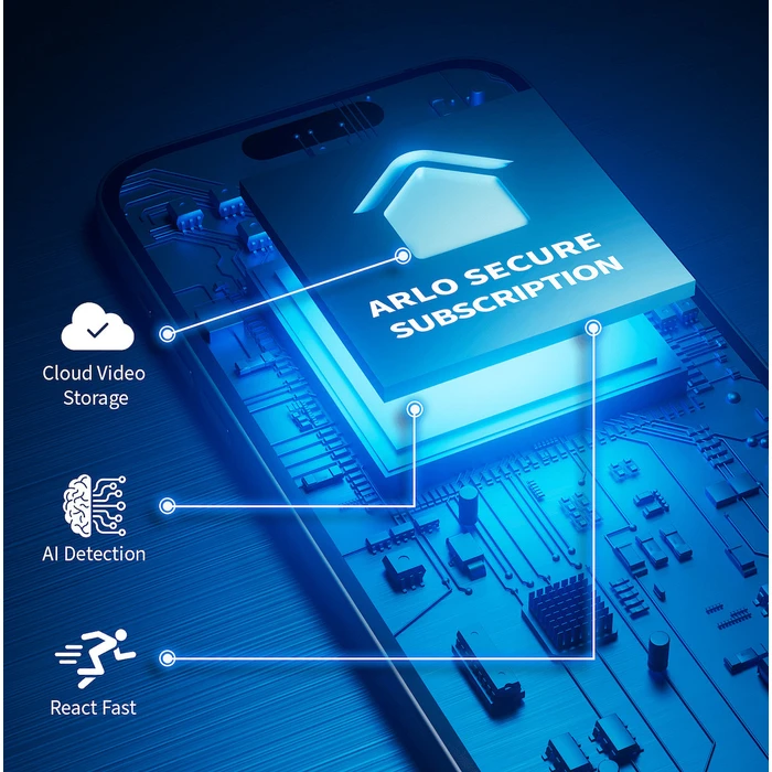 Arlo Ασύρματο Κουδούνι Πόρτας Wi?Fi Essential Video Doorbell 2K & Chime (AVDK4001-100PES) - Λευκό