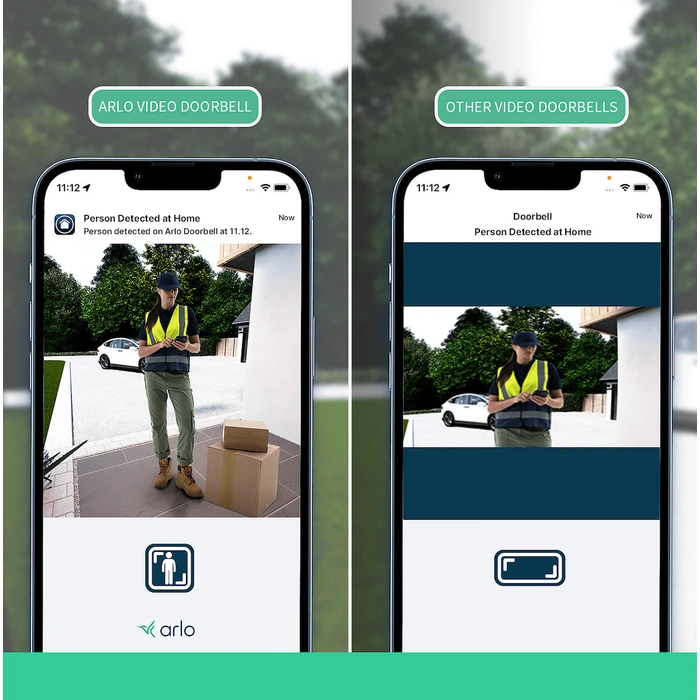 Arlo Ασύρματο Κουδούνι Πόρτας Wi?Fi Essential Video Doorbell 2K & Chime (AVDK4001-100PES) - Λευκό