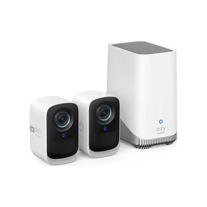 eufyCam S4 Σετ 2 Καμερών + Video Doorbell C30 & HomeBase S380 — Anker