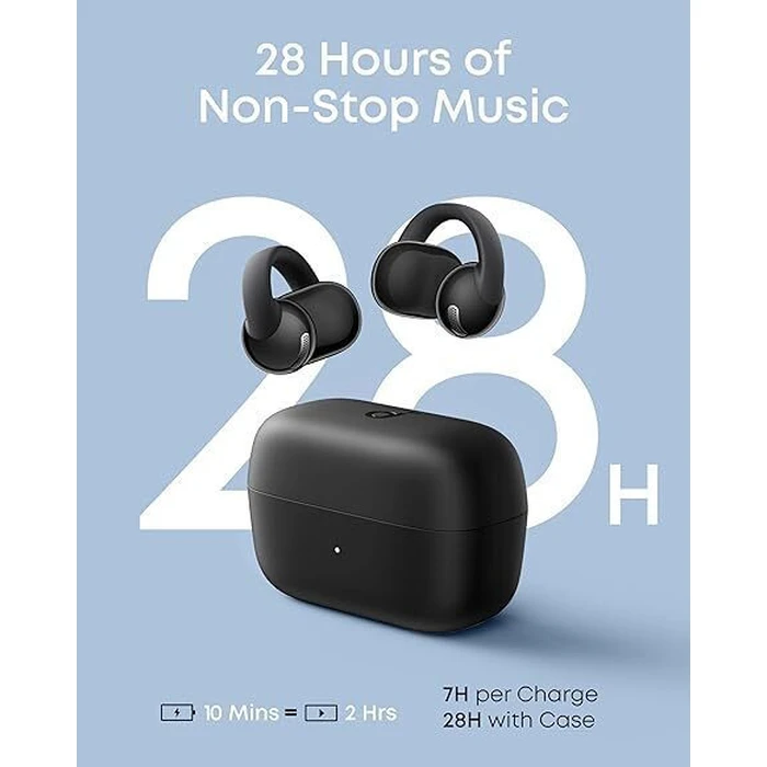 Soundcore by Anker C50i Open‑Ear Bluetooth Handsfree Earphones — Black