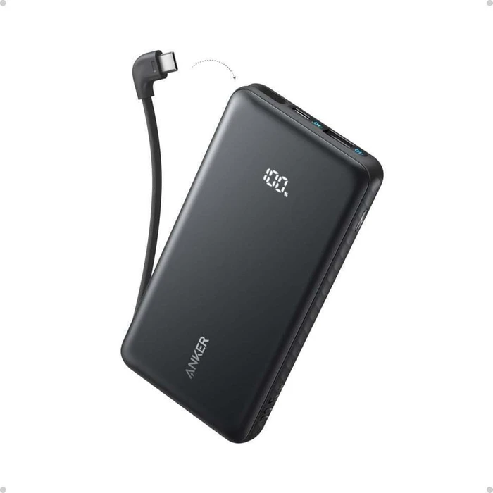 Anker Zolo Power Bank 10000mAh 22.5W USB-C & USB-A Μαύρο (MPN: A110DH11)