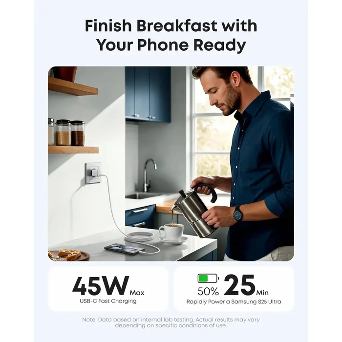 Anker Φορτιστής Τοίχου Nano 45W USB-C (A2692L21)