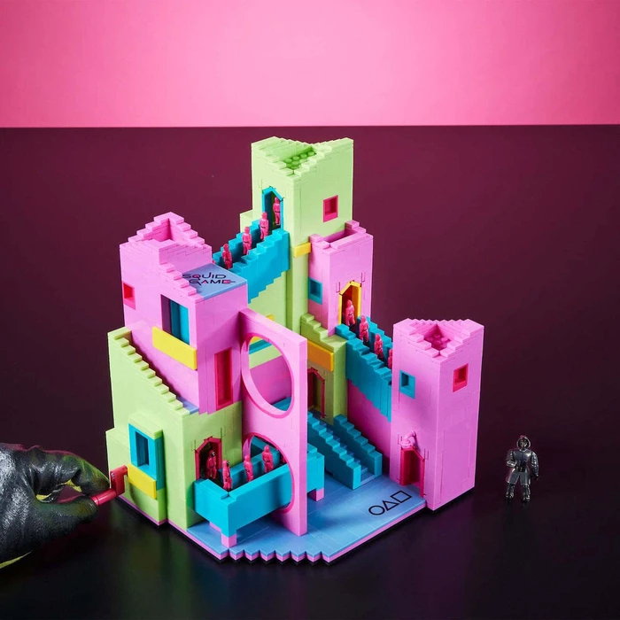 Mattel Mega Squid Game The Staircase Building Set