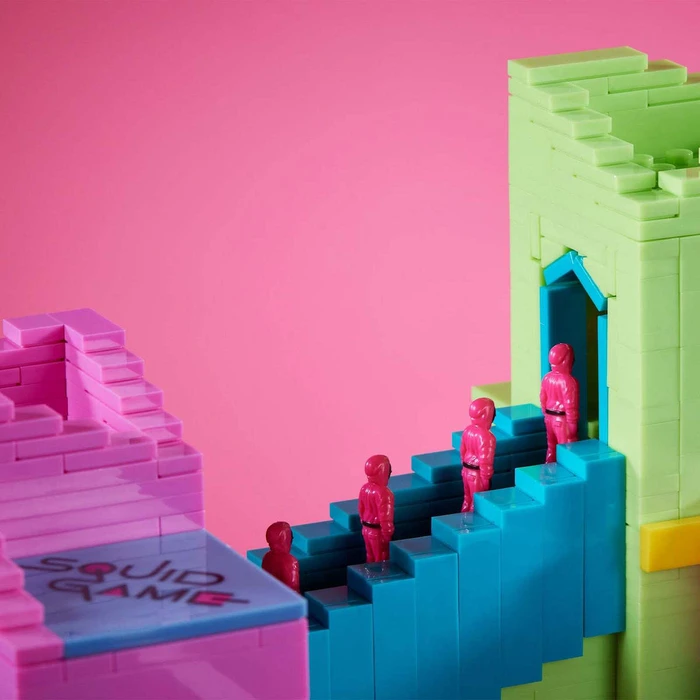 Mattel Mega Squid Game The Staircase Building Set