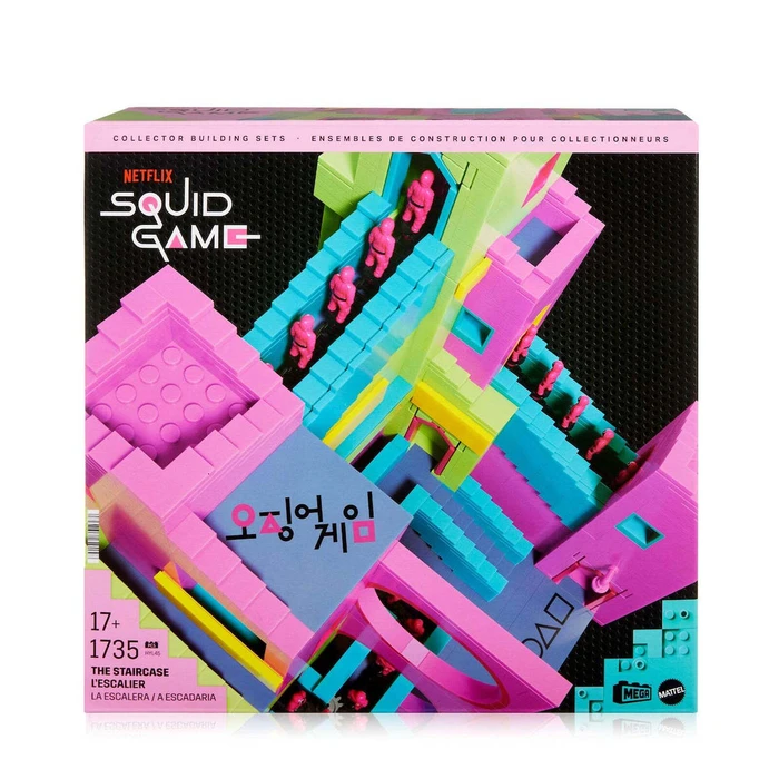 Mattel Mega Squid Game The Staircase Building Set