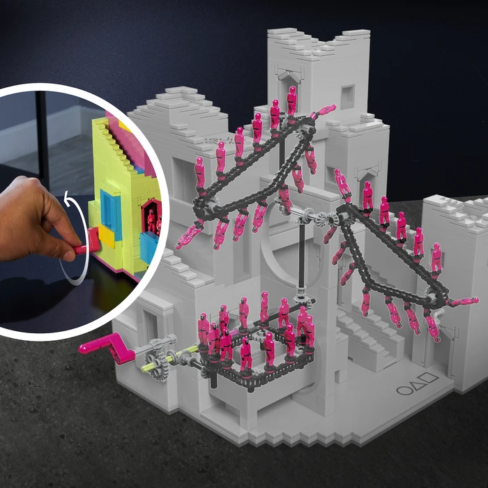 Mattel Mega Squid Game The Staircase Building Set