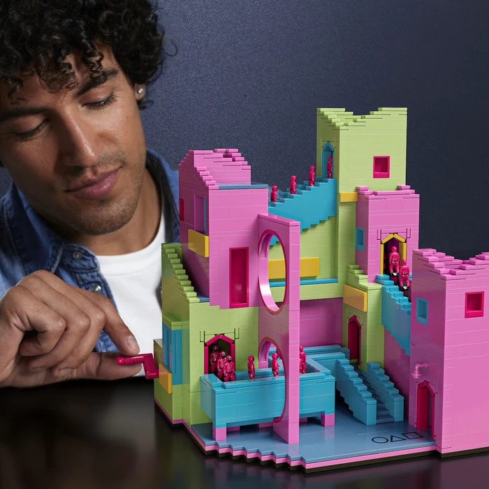 Mattel Mega Squid Game The Staircase Building Set