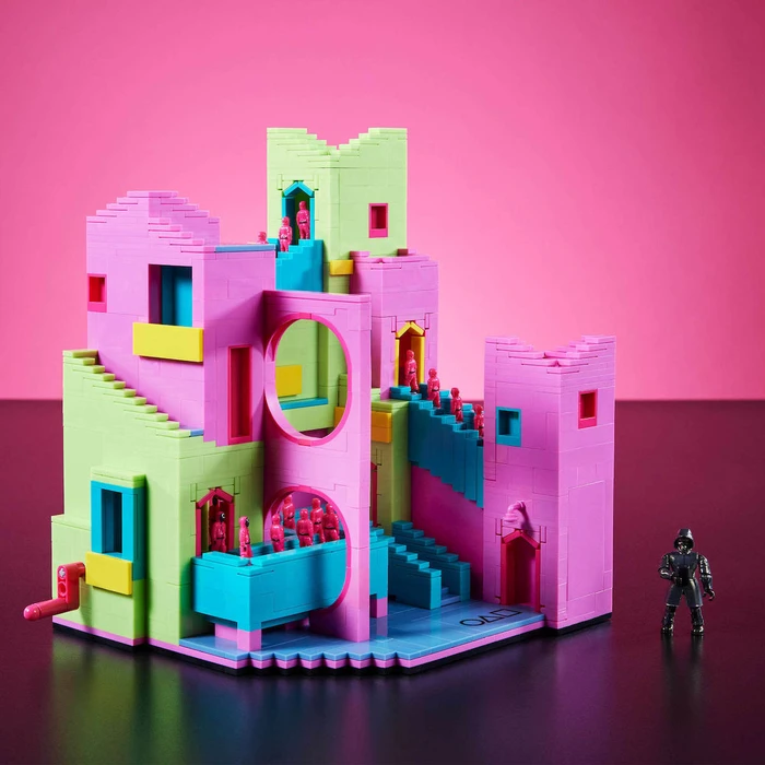 Mattel Mega Squid Game The Staircase Building Set
