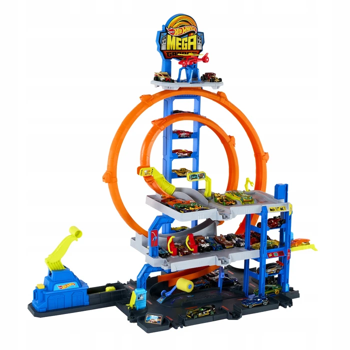 Mattel Hot Wheels Παιχνίδι Πίστα Mega Garage JBM74