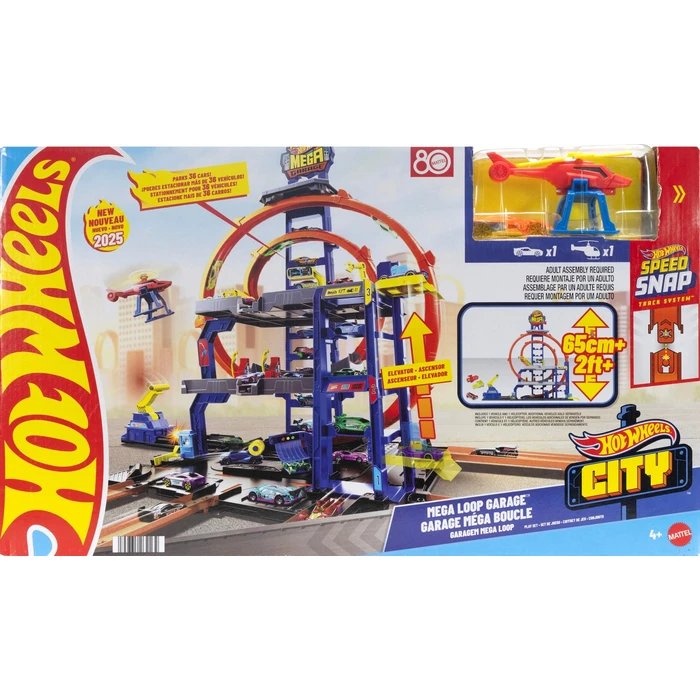 Mattel Hot Wheels Παιχνίδι Πίστα Mega Garage JBM74