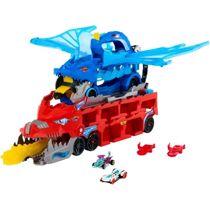 Hot Wheels City Mattel Ultimate Dual Dragon Transporter