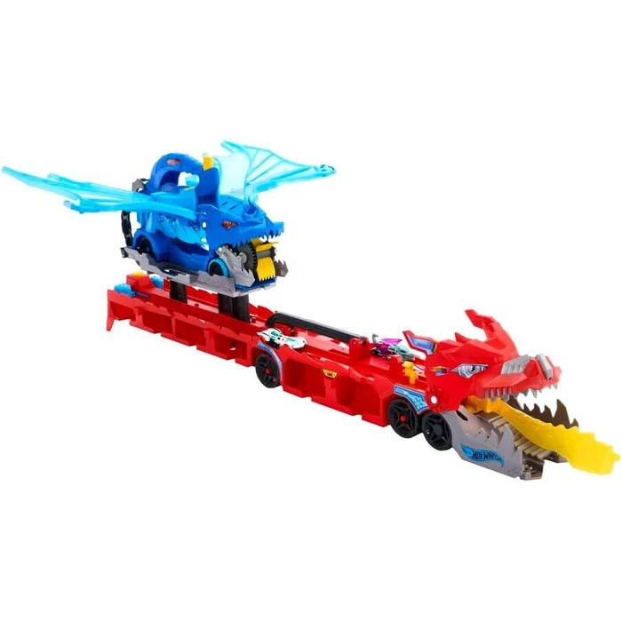 Hot Wheels City Mattel Ultimate Dual Dragon Transporter