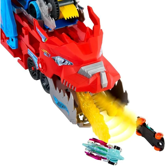 Hot Wheels City Mattel Ultimate Dual Dragon Transporter