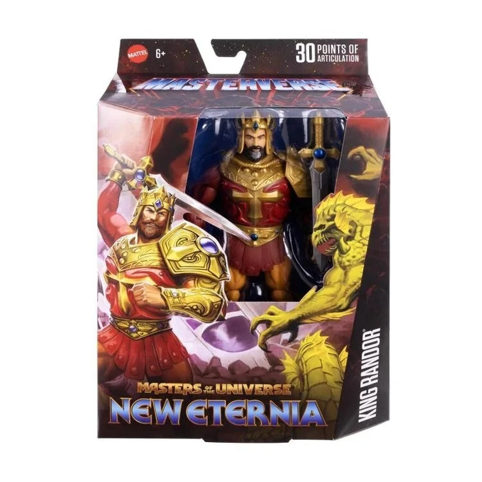 Masters of the Universe Masterverse New Eternia King Randor - Φιγούρα δράσης 18 cm (Mattel)
