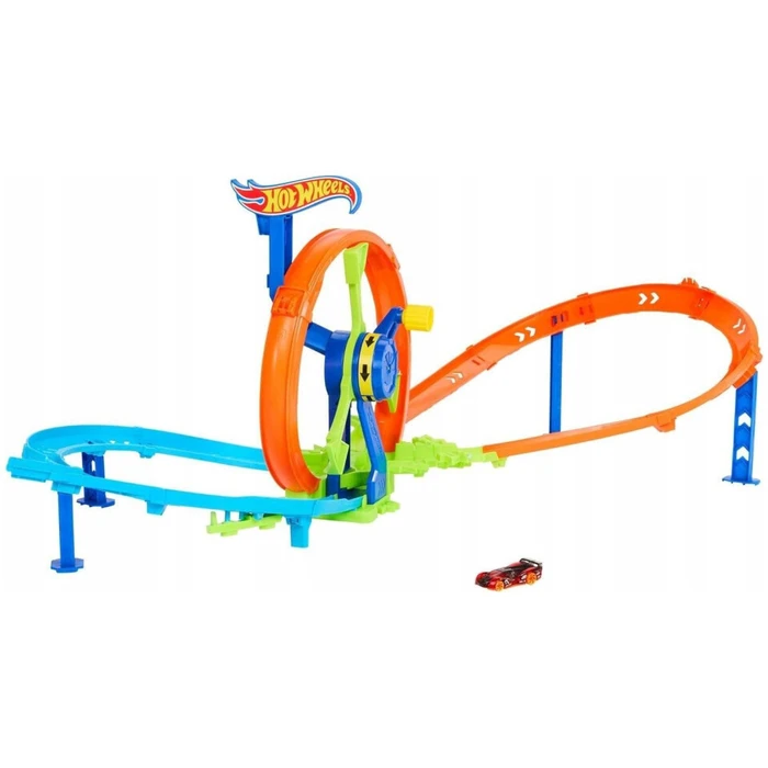 Mattel Hot Wheels Rapid Launch Loop Playset