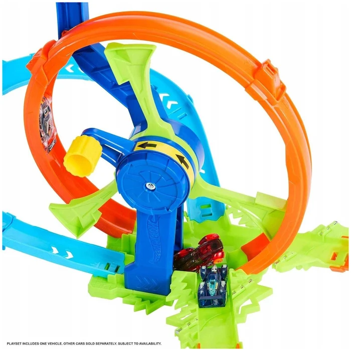 Mattel Hot Wheels Rapid Launch Loop Playset