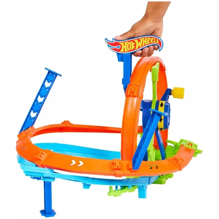 Mattel Hot Wheels Rapid Launch Loop Playset