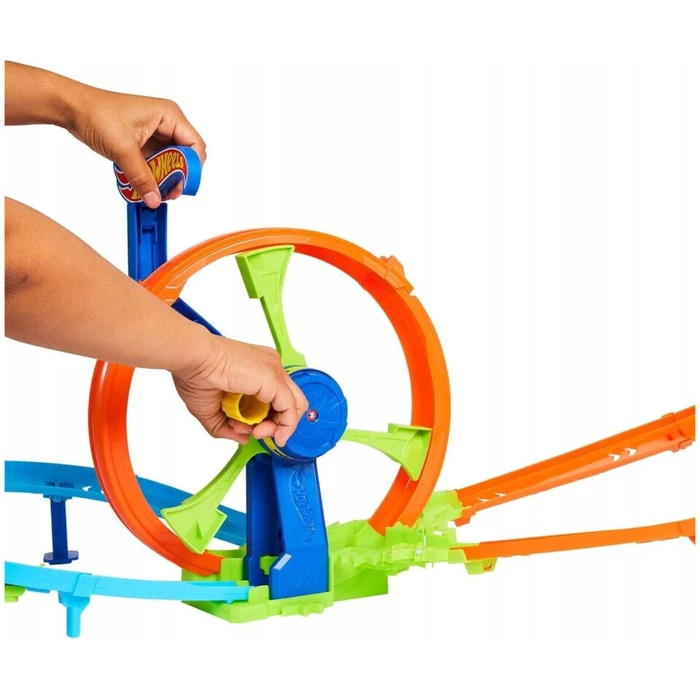 Mattel Hot Wheels Rapid Launch Loop Playset