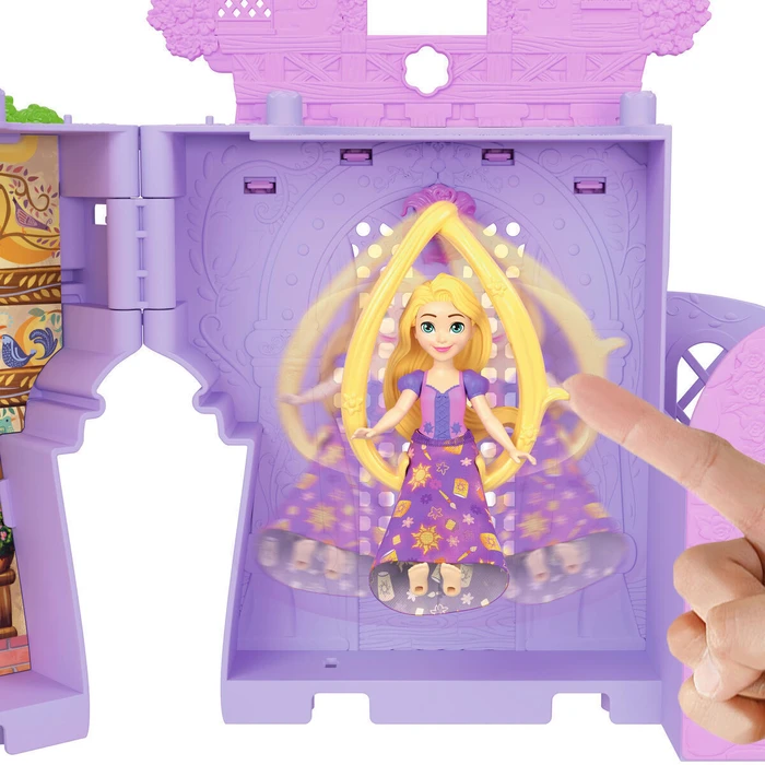 Disney Princess Mattel Storytime Stackers Rapunzel Mini Doll Playset
