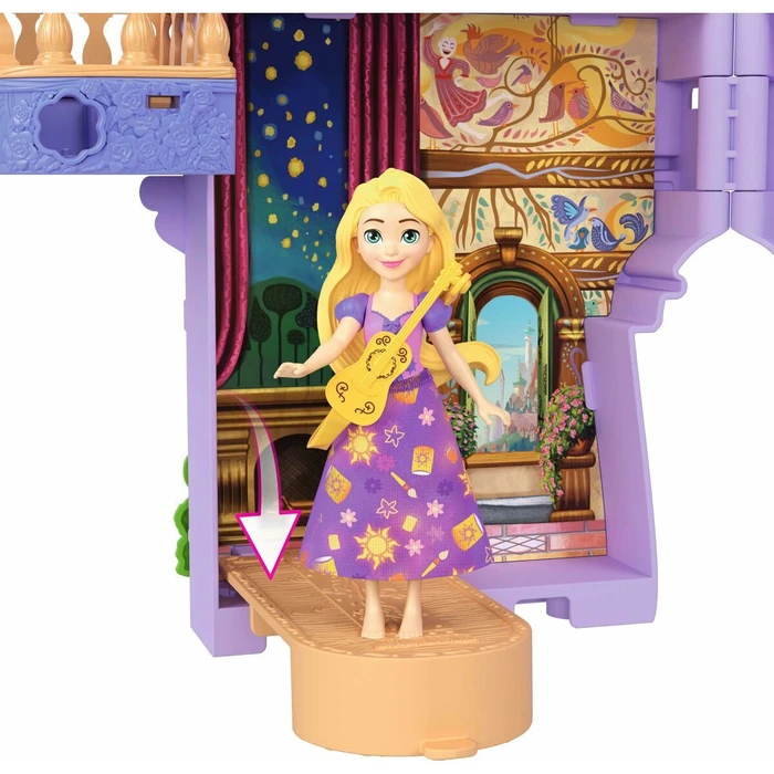 Disney Princess Mattel Storytime Stackers Rapunzel Mini Doll Playset