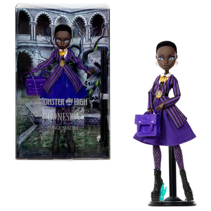 Mattel Monster High x Wednesday Μπιάνκα Μπάρκλεϊ Κούκλα