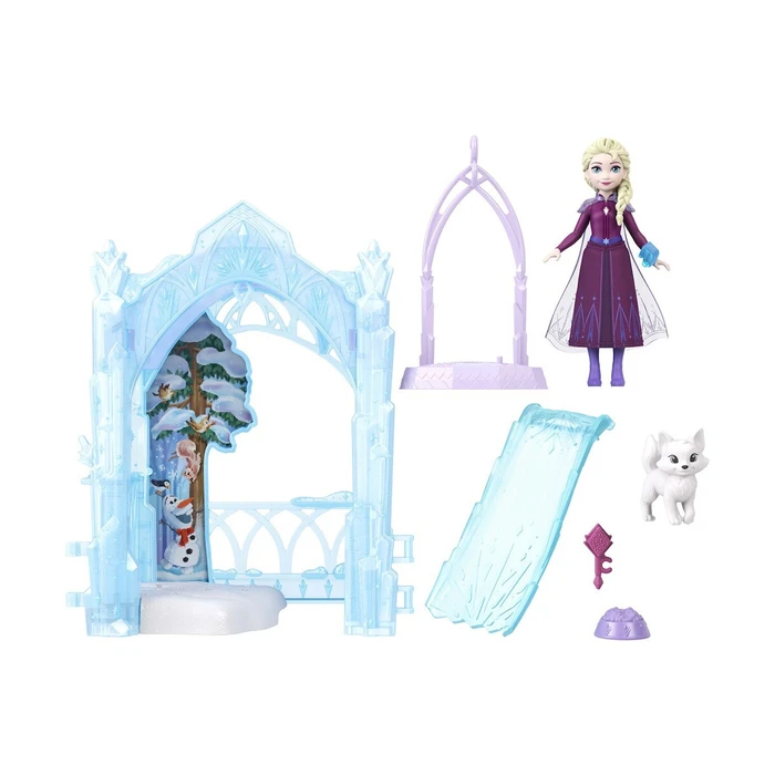 Mattel Disney Frozen Storytime Stackers Elsa Icy Animal Hideaway Playset